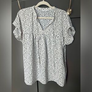 Staccato Short Sleeve Blouse